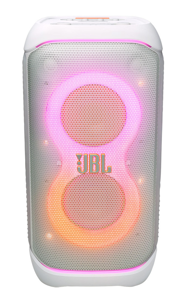 JBL Portable Party Speaker PartyBox Stage 320 in White