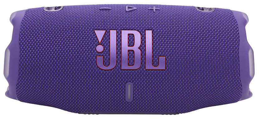 JBL Charge 6 Portable Bluetooth Speaker Waterproof with AI Sound Boost in Purple