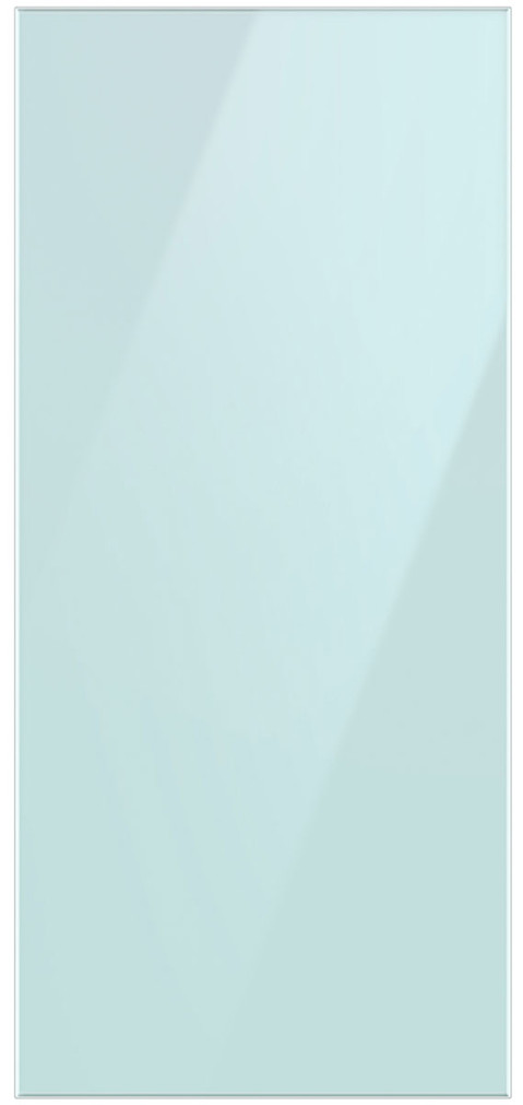 Samsung Morning Blue Glass BESPOKE 4-Door Flex Refrigerator Top Panel