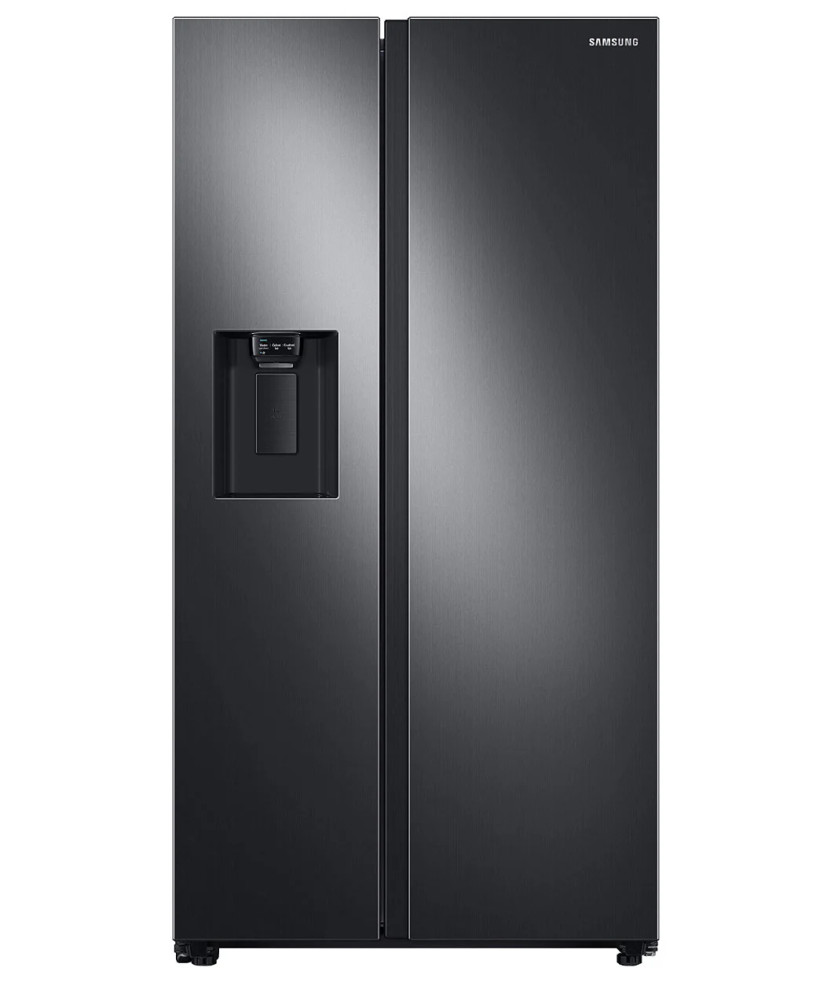 Samsung ADA 27.4 Cu. Ft. Side-By-Side Refrigerator 36-Inch Wide in Fingerprint Resistant Black Stainless Steel