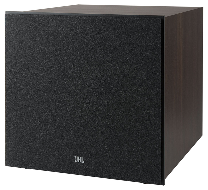 JBL Stage 220P 12-inch 500W Powered Subwoofer in Espresso