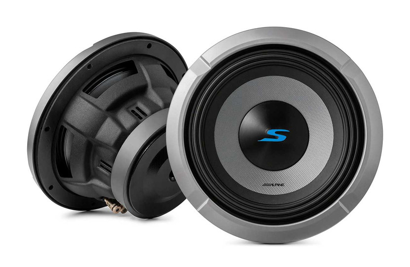 Alpine S-Series 8-Inch Dual 4-Ohm Mobile Subwoofer