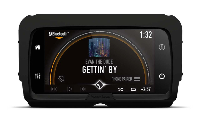 Rockford Fosgate Infotainment Source Unit For Select 2014 Harley Davidson