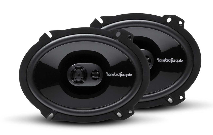 Rockford Fosgate Punch Series 6 x 8 3-Way Full Range Speaker Pair