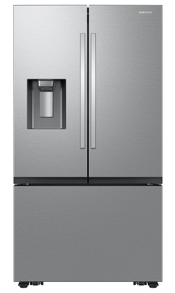 Samsung 31 Cu. Ft. 3-Door French Door Refrigerator 36-Inch Wide ADA in Fingerprint Resistant Stainless Steel