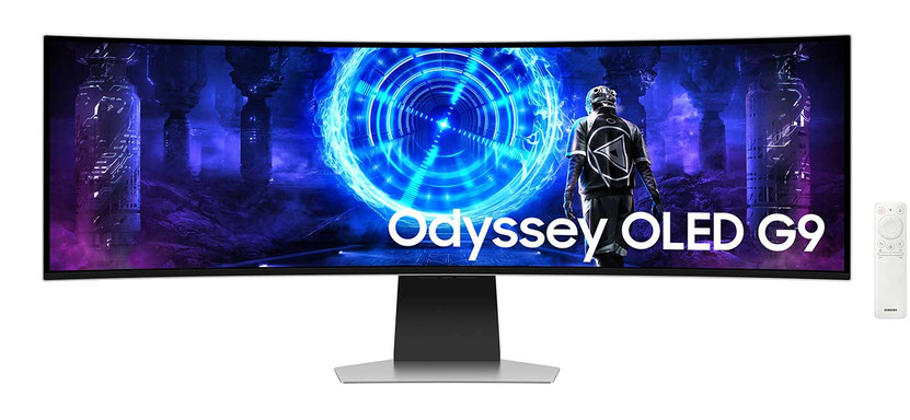 Samsung Odyssey OLED G9 G95SD Curved Gaming Monitor 49-Inch Dual QHD 240Hz 0.03ms in Metal