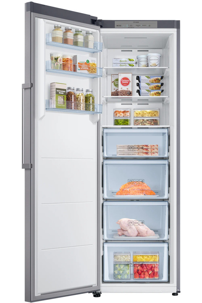 Samsung 11.4 Cu. Ft. Stainless Look Convertible Upright Freezer