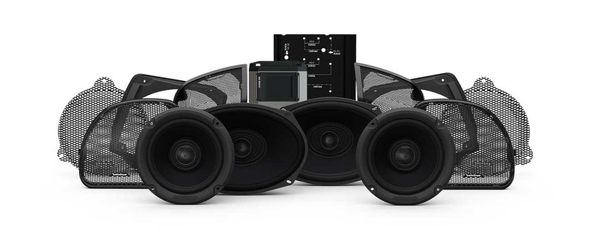 Rockford Fosgate 2014 Harley-Davidson Road-Glide  Street Glide Stage-3 Kit Gen-3