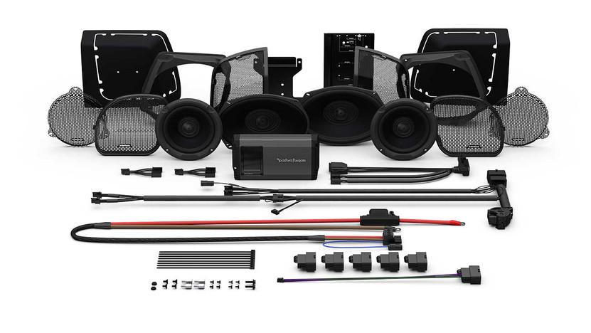 Rockford Fosgate 2014 Harley-Davidson Road-Glide  Street Glide Stage-3 Kit Gen-3