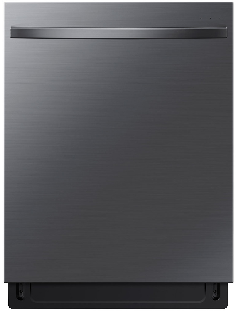 Samsung 24 Fingerprint Resistant Black Stainless Steel Smart Dishwasher With StormWash 42dBA and Smart Dry