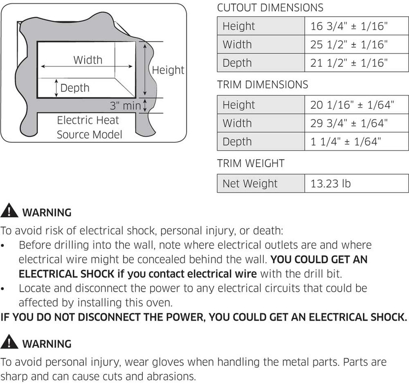 Samsung 30 Stainless Steel Microwave Trim Kit