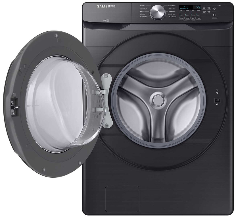 Samsung 4.5 Cu. Ft. Black Stainless Steel Front Load Washer With Vibration Reduction Technology