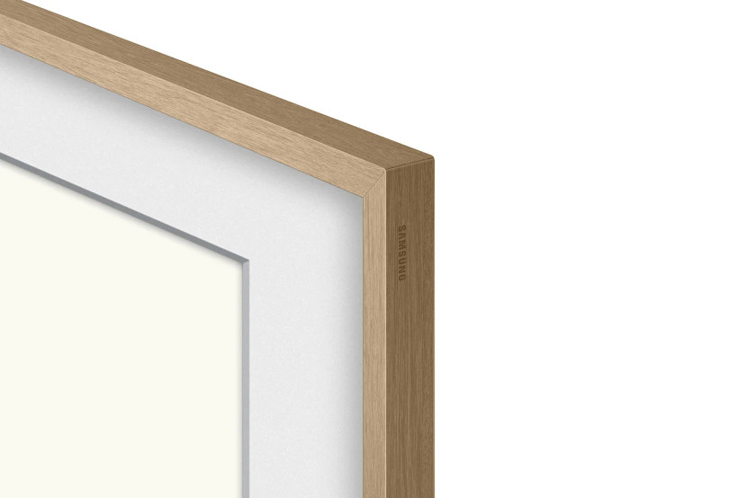 Samsung 2021 65 The Frame Customizable Bezel In Modern Teak