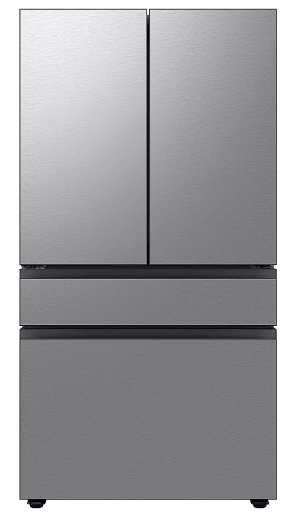 Samsung Bespoke 23 Cu. Ft. Counter Depth 4-Door French Door Refrigerator 36-Inch Wide in Fingerprint Resistant Stainless Steel