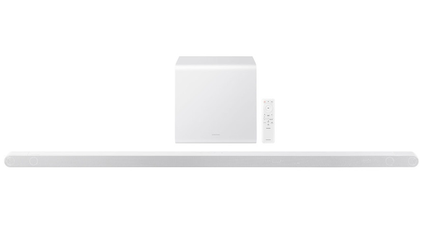 Samsung Soundbar Q-Series 3.1.2 Channel Dolby Atmos with Q-Symphony in White