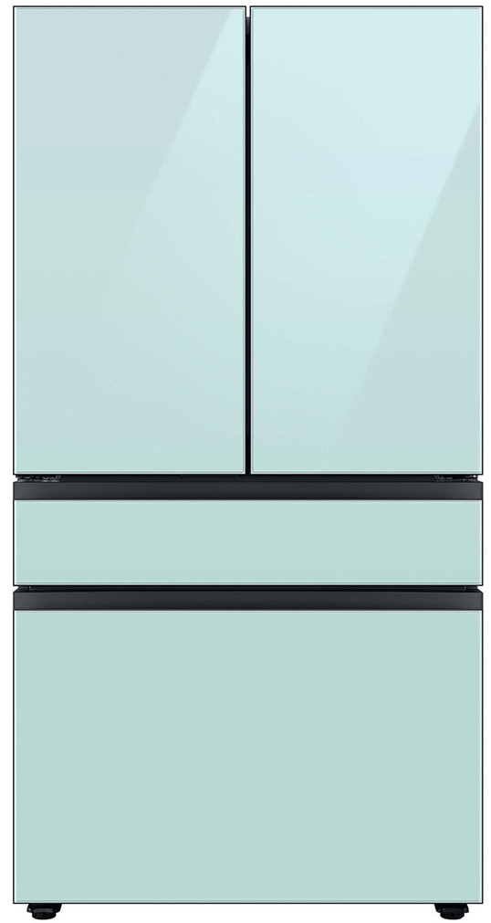 Samsung Morning Blue Glass BESPOKE 4-Door French Door Refrigerator Middle Panel