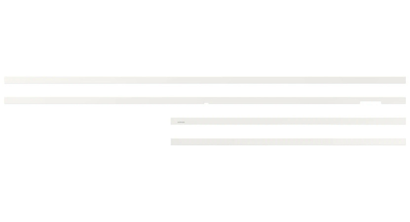 Samsung 75-inch The Frame Customizable Bezel in Modern White