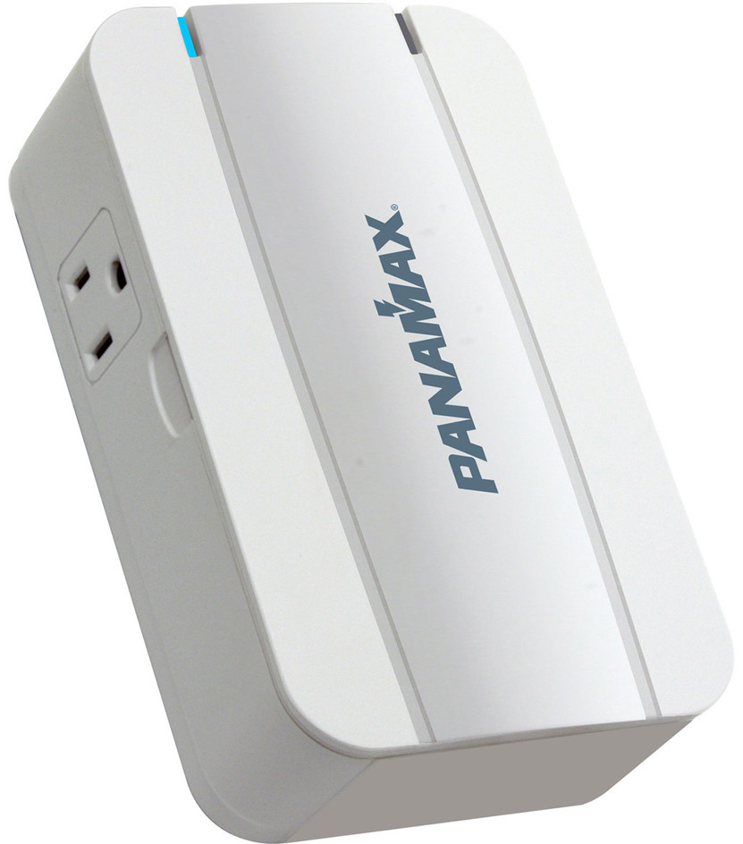 Panamax 2-Outlet Grey Multi-Use Surge Protector