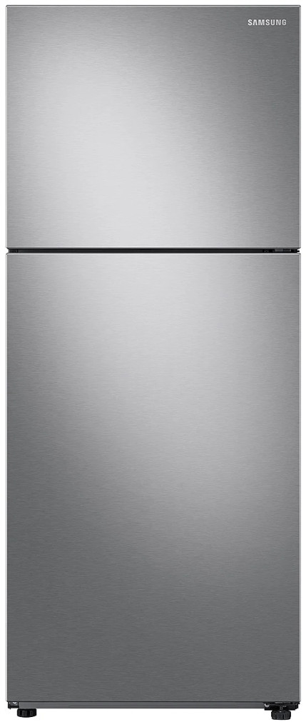 Samsung 15.6 Cu. Ft. Top Freezer Refrigerator 28-Inch Wide in Fingerprint Resistant Stainless Steel