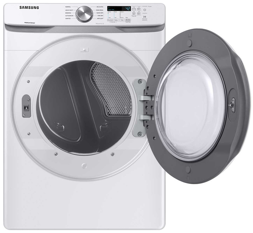Samsung 7.5 Cu. Ft. White Electric Dryer With Sensor Dry