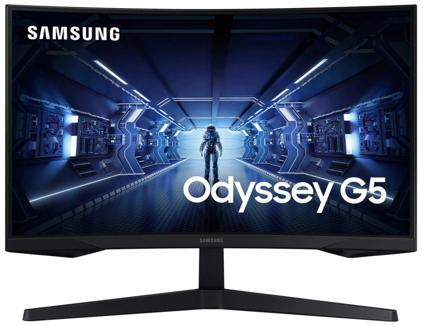 Samsung 34 G5 Odyssey Ultra WQHD Gaming Monitor With 1000R Curved Screen