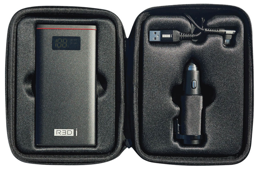 Audiovox Portable Car Charger Adventure Ready Accessory Kit with Memory Gift Box