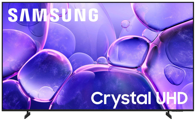 Samsung Crystal UHD U8000F 65-Inch 4K Smart TV in Black