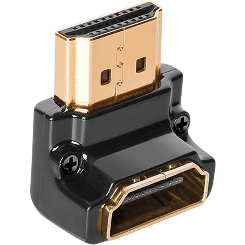 AudioQuest 90 Degree Narrow Side Right Angle HDMI Adapter