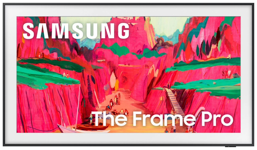 Samsung The Frame Pro LS03FW Neo QLED 4K 85-Inch Smart TV in Black