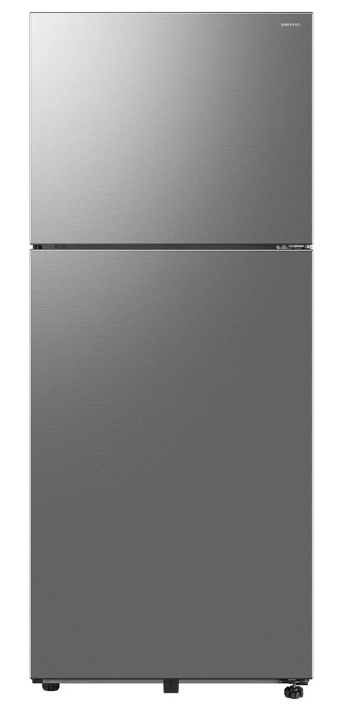 Samsung 18 Cu. Ft. Top Freezer Refrigerator 28-Inch Wide in Fingerprint Resistant Stainless Steel