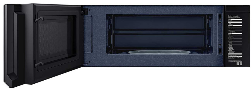 Samsung 1.1 Cu. Ft. Fingerprint Resistant Stainless Steel Smart SLIM Over-The-Range Microwave With 550 CFM Ventilation, Wi-Fi  Voice Control