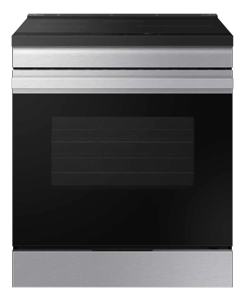 Samsung Bespoke Slide-In Induction Range Smart 6.3 Cu. Ft. in Stainless Steel