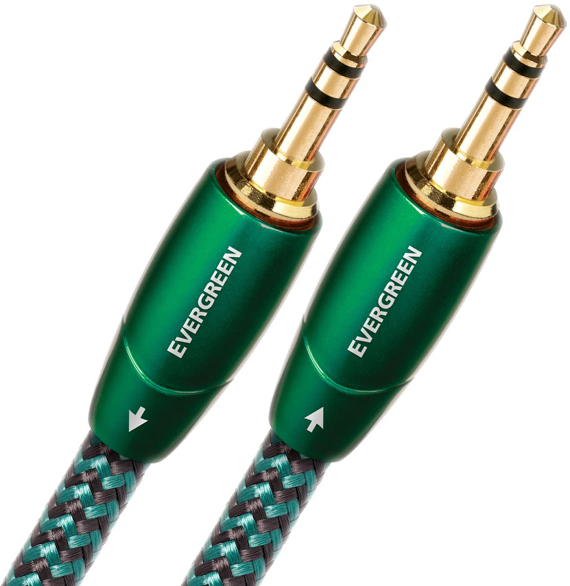 AudioQuest 9.9 Feet Evergreen Interconnect Cable