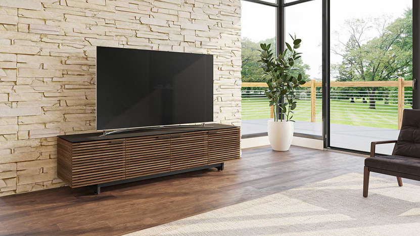 BDI Corridor 8173 Natural Walnut Media Console