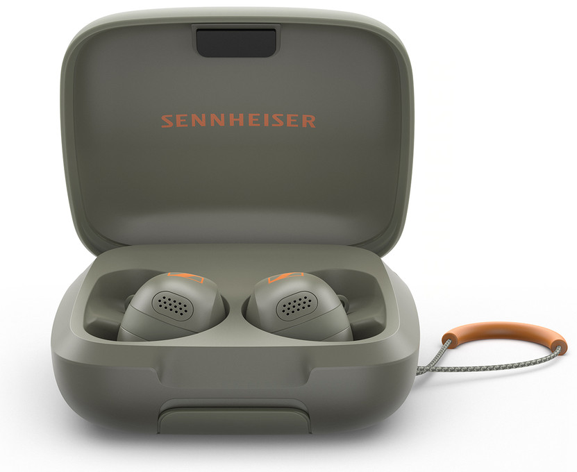 Sennheiser MOMENTUM Sport Earbuds Noise Canceling in Olive
