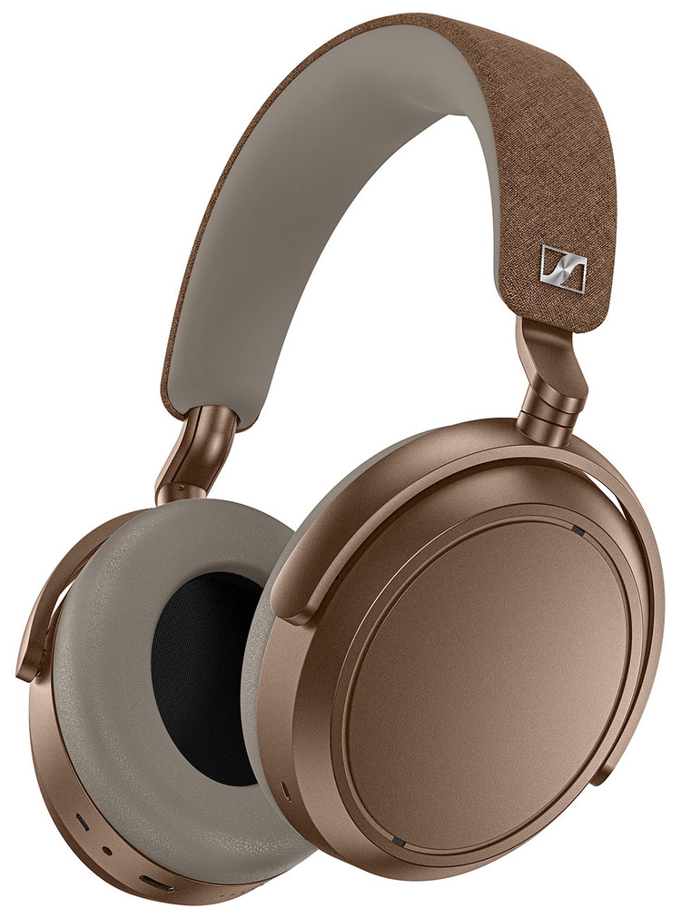 Sennheiser MOMENTUM 4 Over-Ear Wireless Noise Canceling Headphones in Brown