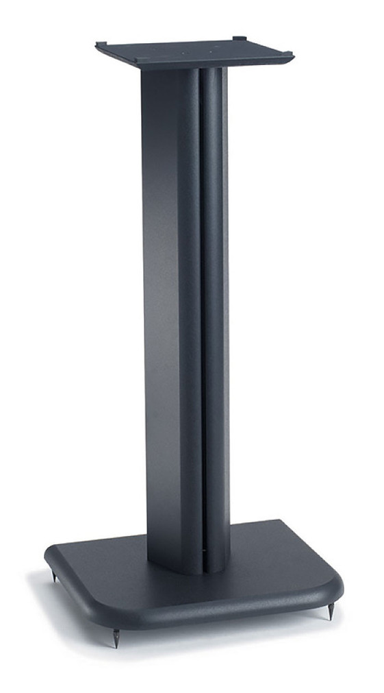 Sanus Basic Series 24 Speaker Stands For Medium Bookshelf Speakers Pair