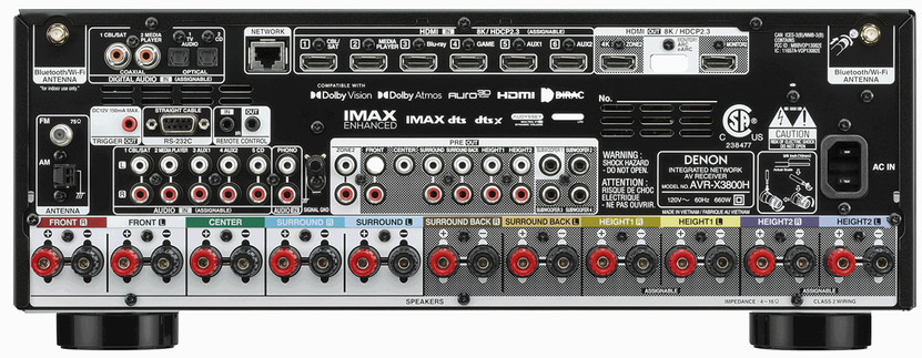 Denon Black 9.4-Channel 8K AV Receiver (1)