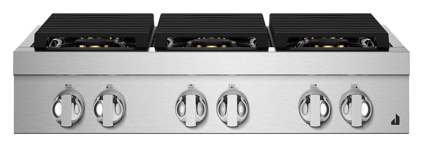 JennAir NOIR 36 Stainless Steel Gas Rangetop