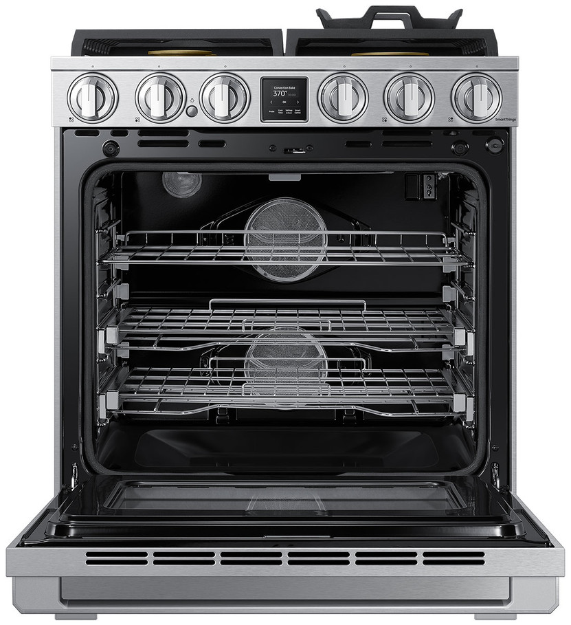 Dacor Transitional 30 In. Silver Stainless Dual Fuel Range