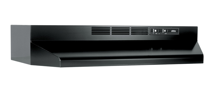 Broan ADA 41000 Series 30 Black Under-Cabinet Range Hood