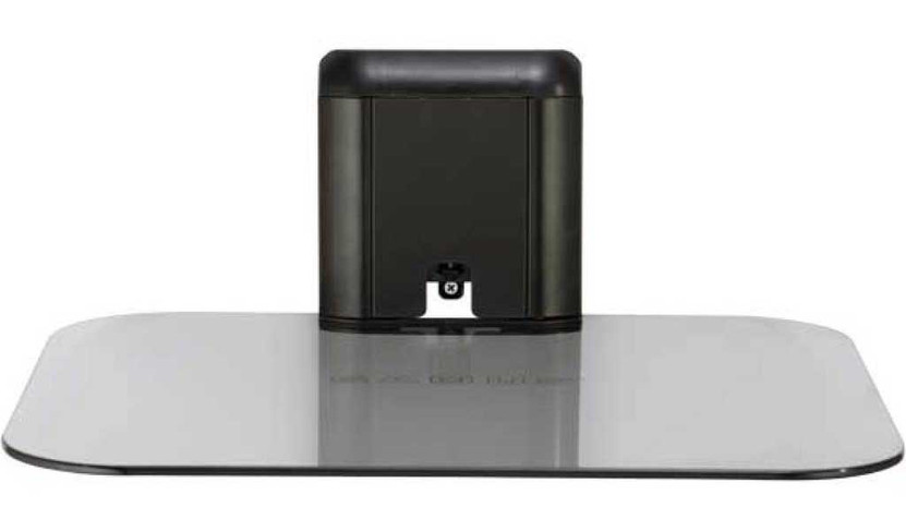Sanus Black AV Component Under TV Wall Shelf