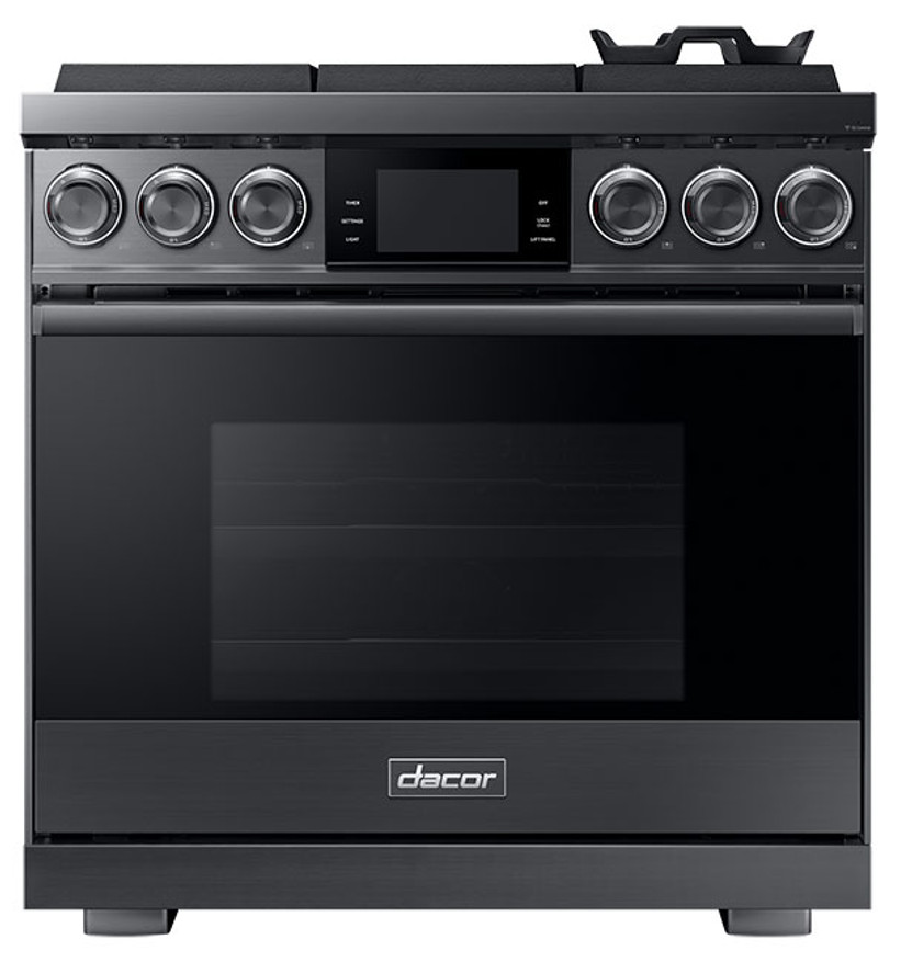 Dacor Contemporary 36 In. Graphite Stainless Steel Natural Gas Range