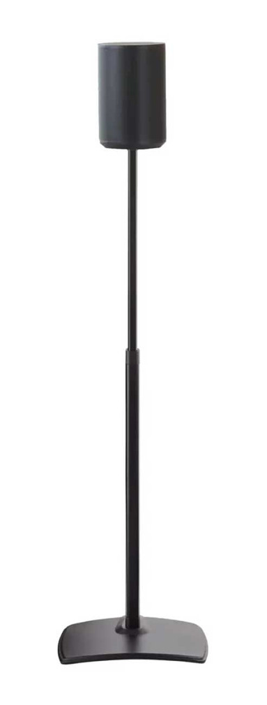Sanus Black Height Adjustable Speaker Stand For Sonos Era 100 Each