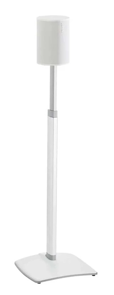 Sanus White Height Adjustable Speaker Stand For Sonos Era 100 Each