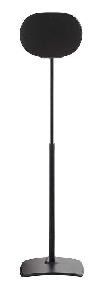 Sanus Black Height Adjustable Speaker Stand For Sonos Era 300 Each