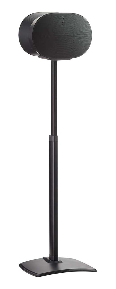 Sanus Black Height Adjustable Speaker Stands For Sonos Era 300 Pair