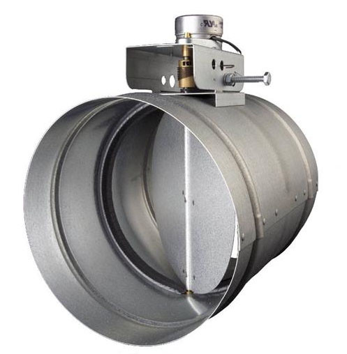 Broan 8 Universal Automatic Make-Up Air Damper With Pressure Sensor Kit