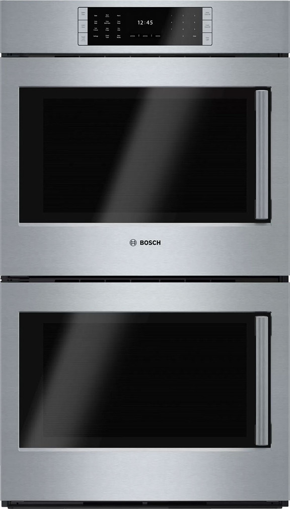 Bosch Benchmark Series 30 Stainless Steel Left-Hinge Double Wall Oven