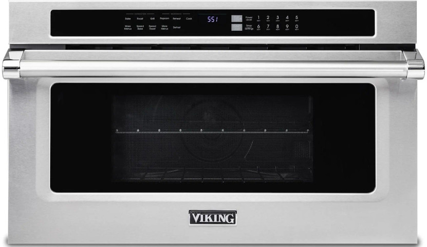 Viking 5 Series 30 Stainless Steel Drop Down Door Convection Speed Oven